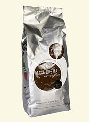 Maxi Crema 1000g Boabe de Cafea Întregi - Măiestrie originală italiană de prăjire pentru cele mai înalte exigențe! Cafea, Cappuccino, Espresso, Latte Macchiato