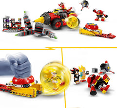 LEGO Sonic the Hedgehog Super Sonic Vs. Egg Drillster Abenteuer-Videospiel-Set, Geschenk für Kinder, Shadow und Dr. Eggman-Set für Jungen und Mädchen ab 8 Jahren, 76999 Bausets. Besuchen Sie den LEGO-Store