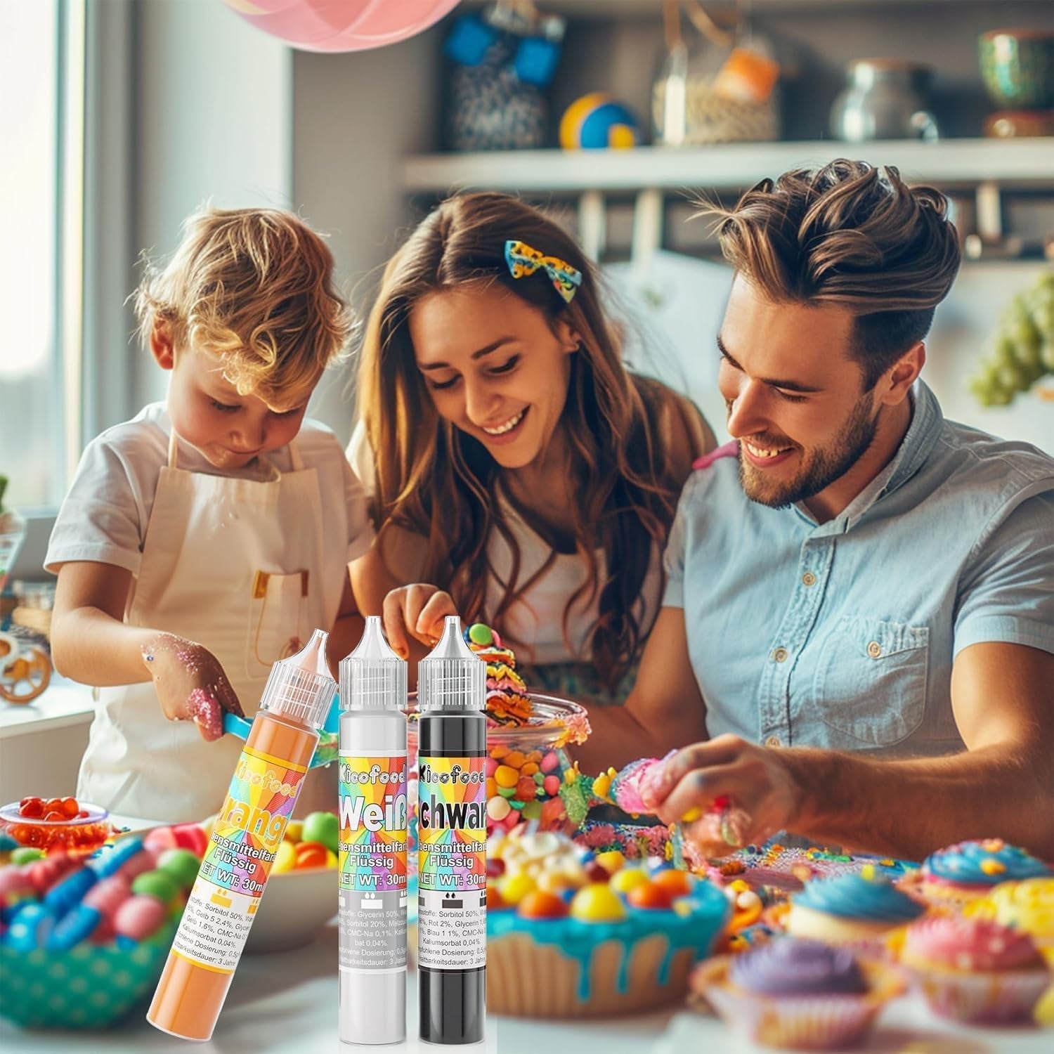 Colorant alimentar - 30 ml colorant alimentar lichid foarte concentrat, colorant alimentar pentru decorarea torturilor, meșteșuguri, aerografare, săpunuri DIY (Violetă de struguri)