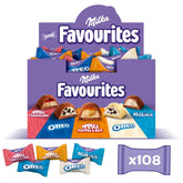 Milka Favorites – eine Mischung aus 5 beliebten Schokoladensortimenten, 108 einzeln verpackte Pralinen – 1 kg