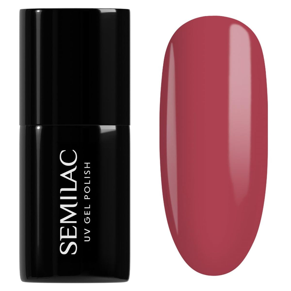 UV-Nagellack Semilac Hybrid 400 Rusty Red 7 ml, Tastes of Fall-Kollektion