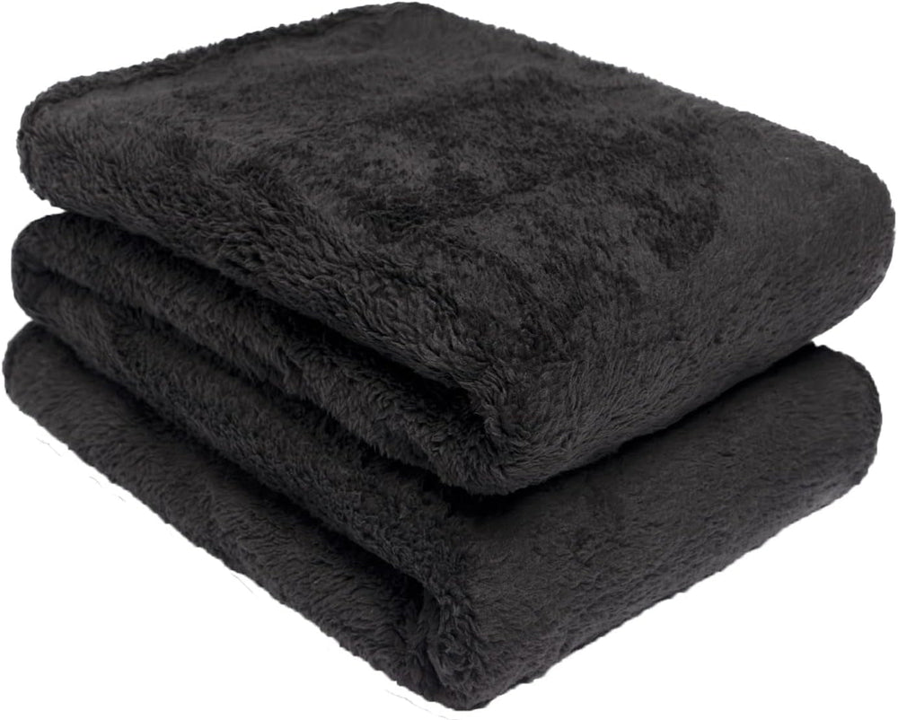 Brentford's Teddy-Fleece-Decke, große Bettdecke, Plüsch, superweich, warm, für Sofa, Bett, Tagesdecke, Schwarz – 150 x 200 cm. Betten und Decken. Besuchen Sie den Brentfords-Store, Schwarz, 150 x 200 cm