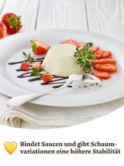 Kotanyi Gourmet Zitrusfaser | pflanzlicher Texturgeber, Alternative zu Mehl und Stärke, ca. 120g, 400 ml