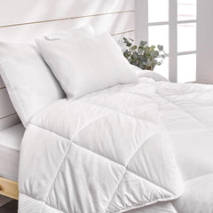 Bleu Calin Pack Steppdecke 1 Person 140X200 cm + 1 Kissen 60X60 cm, 95° waschbar Bettdecken und Steppdecken Naty Shop