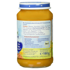 Bio-Linseneintopf mit Couscous (ab 6 Monaten), 190 g