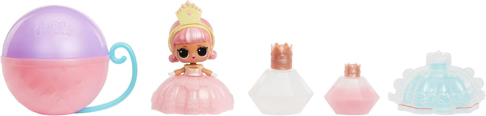 L.O.L. Surprise! Princess Tots - Enthält 1 Puppe, Blindverpackung, mit 2 Farben zum Kreieren eines Prinzessinnen-Kleides, 8 Puppen zum Sammeln