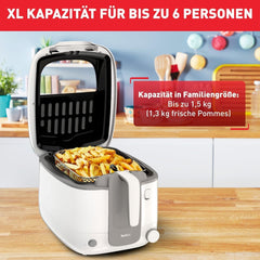 Tefal Super Uno Access Fritteuse, Fassungsvermögen 2,2 l, spülmaschinenfeste Teile, Geruchsfilter. Haushaltsgeräte Naty Shop