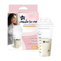Tommee Tippee Closer to Nature Pungi pentru depozitarea laptelui matern, pre-sterilizate, 350 ml Accesorii Hrana si Alaptare Bebe Naty Shop