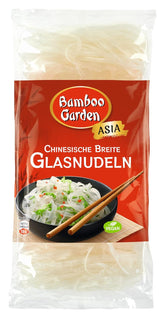 Chinesische breite Glasnudeln, 250g (Verpackungsdesign kann variieren)