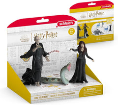 Schleich 42684 Lord Voldemort, Nagini & Bellatrix Lestrange, De la 6 ani, HARRY POTTER - figurină de joacă, 21 X 16 X 18 cm Action figures Naty Shop