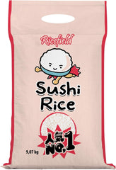RICEFIELD Reis für Sushi, Rundkorn, Japonica – 1 x 9,07 kg