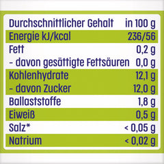 Kiwi-Bananen in Apfel-Quetschie (6 x 120g), ohne Zuckerzusatz, glutenfrei, ideal für unterwegs und selbständiges Snacken