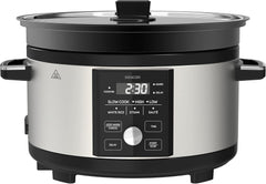 Slow Cooker SPR 5520SS SENCOR Slow Cooker Naty Shop Schwarz 5,5 Liter