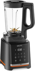 Krups Highspeed - Standmixer Infinymix KB9158 | 1600 W | 5 automatische Programme + manuelle Einstellung | Tritanbehälter | inkl. Rezeptheft | Smoothies, Shakes, Crushed Ice | Schwarz Kitchen Naty Shop
