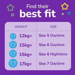 Huggies Pull-Ups Unisex-Tageswindeln, Größe 6, 20 Hosen