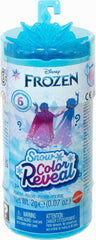 DISNEY Die Eiskönigin – Snow Color Reveal Puppen mit 6 Überraschungen, inklusive königlichem Zubehör und Haarschmuck-Deckel, für Kinder ab 3 Jahren, HMB83