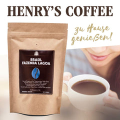 Cafea verde Henry Brasil Fazenda Lagoa 1000g