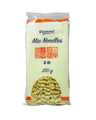 DIAMOND Mie Noodles, Weizennudeln ohne Ei, schnell und einfach zubereitet, vegetarisch – 8 x 250 g