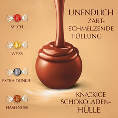 Lindt, Megapack, ca. 160 Schokokugeln, verschiedene Sortimente, 2 kg Pralinen Naty Shop