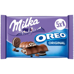 Milka & OREO Riegel – Alpenmilchschokolade mit knusprigen OREO-Keksstückchen in Milchcreme – 13 x 185g