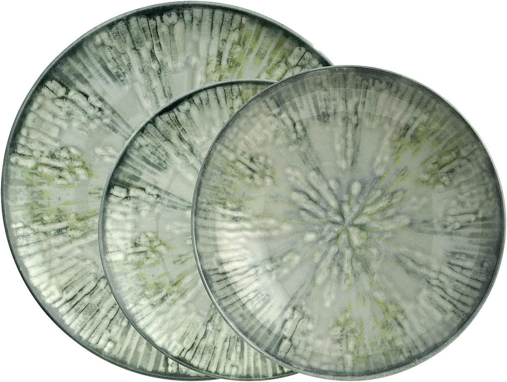 Set de veselă din porțelan Fusion Grey 67351GA2, 12 piese