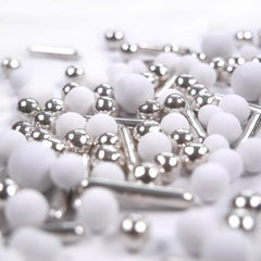 Streusel Hero Chocolate Mix Silberweiße Streusel, 40 Gramm Naty Shop