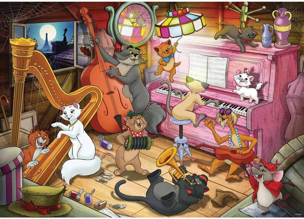 Ravensburger 12000753 Puzzle Aristocats 1000 piese Puzzle Naty Shop