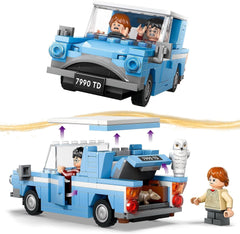 LEGO Harry Potter Fliegender Ford England, Bauspielzeugauto für Kinder, Geschenk für Jungen, Mädchen und alle Fans ab 7 Jahren, Set mit 2 Minifiguren, einschließlich Ron Weasley Rollenspiel 76424 Bausets Besuchen Sie den LEGO-Store