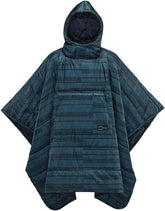 Therm-A-Rest Unisex Honcho Poncho Tragbare Kapuzendecke Tragbare Kapuzendecke Betten und Decken Therm-a-Rest Blau Standardgröße