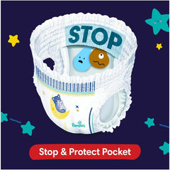 Pampers – Rutschfeste Baby-Nachthemden – Größe 6 – Kleinpackung – 30 Stück – 15+ kg