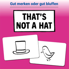 Ravensburger – 20954 That's Not a Hat – Partyspiel, Kartenspiel für 3–8 Spieler, lustige Unterhaltung für Kinder ab 8 Jahren – Geburtstagsgeschenke