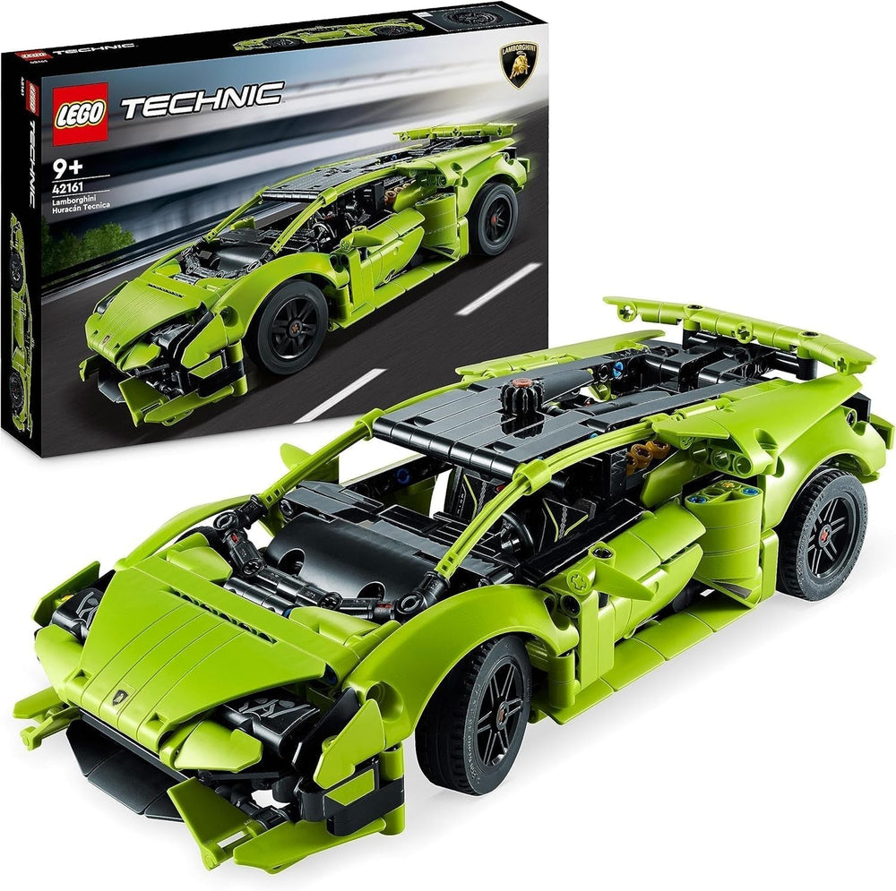 LEGO 42161 Technic Lamborghini Huracán Tecnica Spielzeugauto-Modellbausatz Rennwagen-Bauset für Kinder Jungen Mädchen Motorsport-Fans Sammlung Geschenk-Bausets Besuchen Sie den LEGO-Store Single