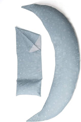 Nuvita 7100 Dreamwizard, Stillkissen, multifunktional 12 in 1 mit verstellbarer Lordosenstütze Zubehör Essen und Stillen Bebe Naty Shop