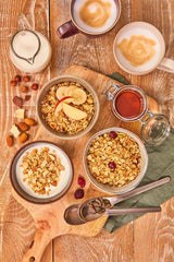 Dr. Oetker Vitalis Röstmüsli mit Cranberries und Kürbiskernen: Röstmüsli mit getrockneten Cranberries, 8er Pack (8 x 501g)