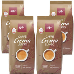 Käfer Caffè Crema, 1000g, boabe întregi, pachet de 4
