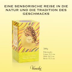 Venchi - Schokoladenei, Pistaziengeschmack, mit ganzen Pistazien, mit Überraschung, glutenfrei, 500g, Osterkollektion, Geschenkidee