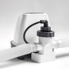 Intex 26662GS - Krystal Clear Salzwassersystem, Salz-Chlor-Generator, für Filterpumpe 1136-3785 l/h, für kleine Pools bis 366 cm, Kunststoff, Weiß