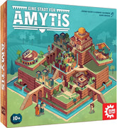 Game Factory 646044 A City for Amytis, süchtig machendes Duellspiel, 2-Spieler-Taktikspiel, ab 10 Jahren, 2-Spieler-Brettspiel, Partyspiel