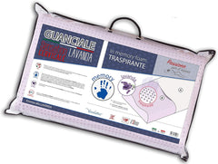 V.I.P. Very Important Pillow Pernă de săpun, bucle, spumă de memorie, cu tratament lavanda, 42 X 72 X 11, Made in Italy, alb, C.854492 Perne standard Naty Shop Alb Viscolattice Memory Con Trattamento Lavanda - Cervicale