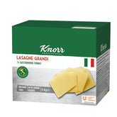 Lasagne Grandi Knorr 1/2 Größe Gastronorm - gewellte Teigblätter für Nudeln - Großpackung, 5000 g