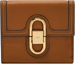 Fossil trifold de damă Avondale din piele, SL8292216 Portofel Femei Naty Shop Maro 10,8 cm L X 1,3 cm W X 10,2 cm H