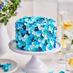 FunCakes Sea Blue fondant laminat: ușor de utilizat, neted, flexibil, moale și pliabil, perfect pentru decorarea prăjiturilor, halal, kosher și fără gluten, 250 g Pasta de zahar Naty Shop