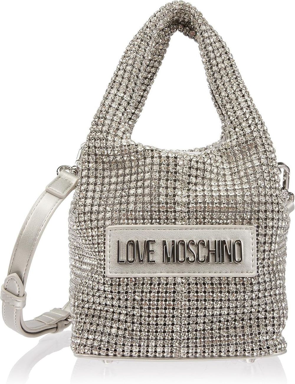 Geantă de mână Love Moschino pentru femei Jc4044pp1h, 26X14X14 Genti Femei Naty Shop Argento