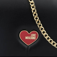 Geantă de umăr pentru femei Love Moschino, negru Genti Femei Naty Shop