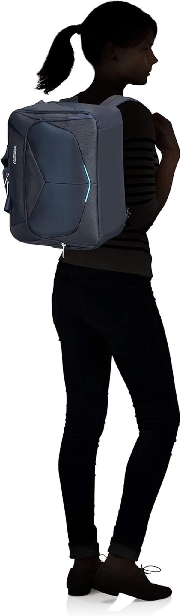 Geantă de voiaj American Tourister Summerfunk, 40 cm, 27 litri, navy Bagaje și echipament de călătorie Naty Shop