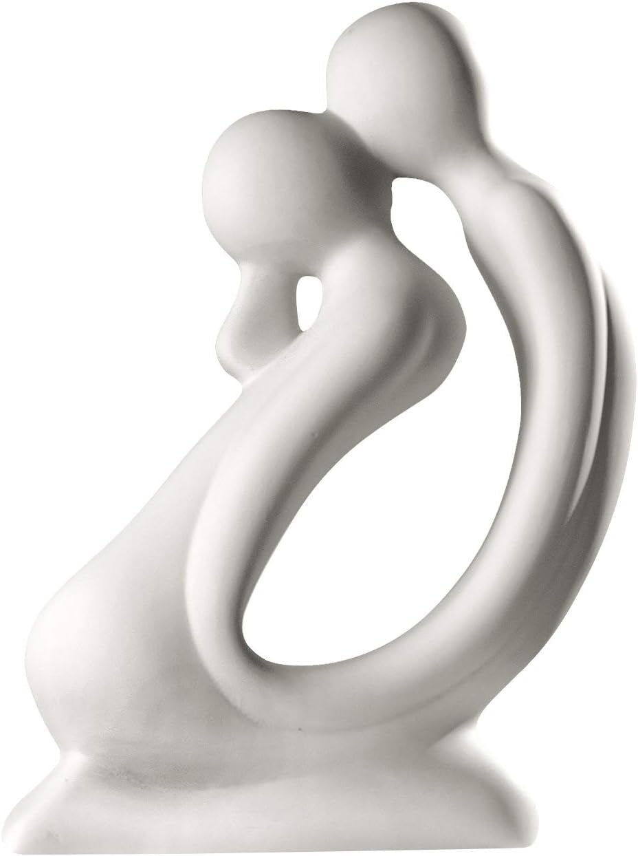 GILDE - Sculptură barcă din aluminiu - lucioasă - Decor baie - H. 35 cm Statuete si sculpturi Naty Shop Smântână Înălțime 42 cm