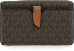 MICHAEL KORS Women Geantă Heather PHN CHN XBODY, maro închis Genti Femei Naty Shop