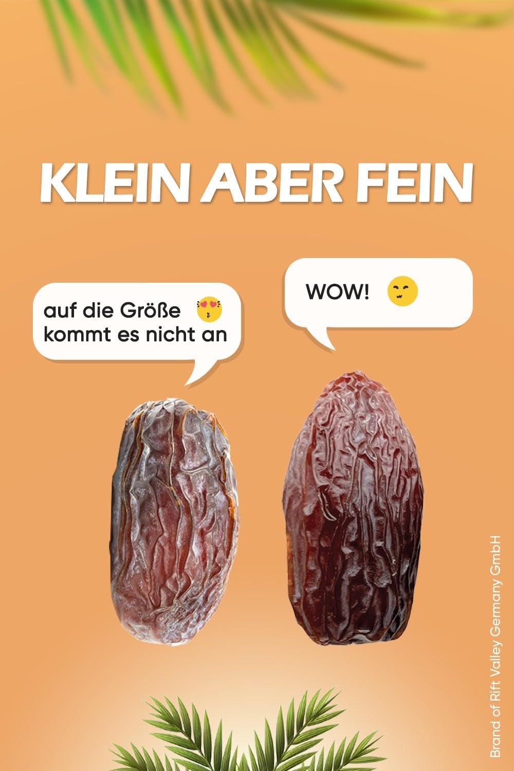 NABALI FAIRKOST FOR ALL Medjoul - Medjool Dates Choice I - 100% natural aromat proaspăt oriental moale I dulce ca mierea și caramelizat I Origine: Palestina I (1x1KG) Produse deshidratate Naty Shop