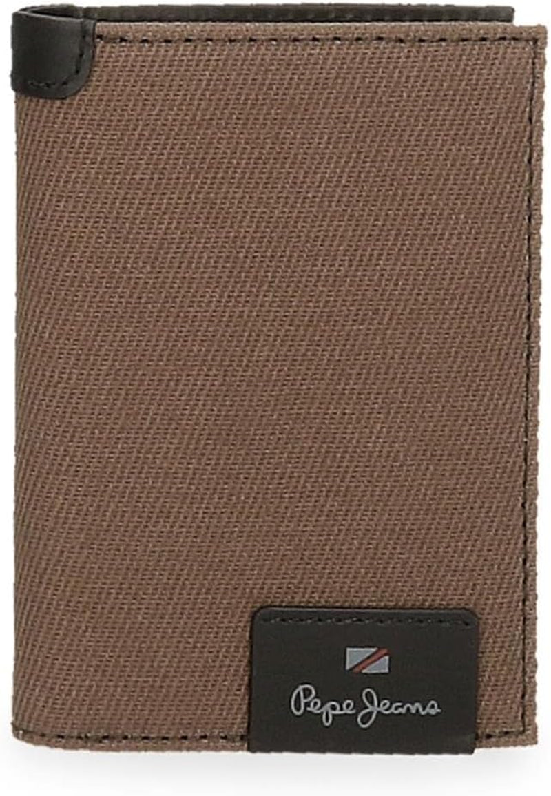 Pepe Jeans Hilltop Vertical Portofel Barbati Naty Shop Maro Poșeta 11