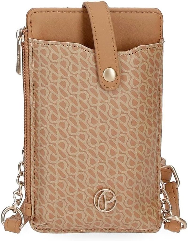 Pepe Jeans Megan Geantă de toaletă negru 17x9x2 cm Faux piele, negru, Talla única, Geantă de toaletă Portofel Femei Naty Shop Cămilă Curea de umăr